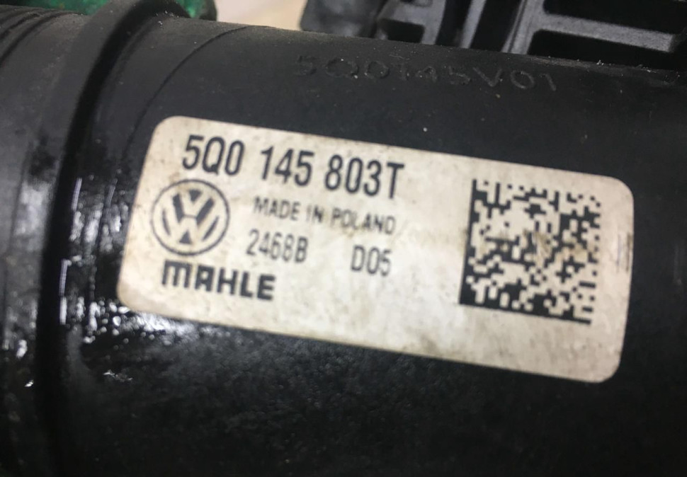 Радиатор охлаждения, интеркулера, вентилятор Skoda Octavia (1,8) OEM 5Q0121251GN 5Q0145803T Радиатор охлаждения, интеркулера, вентилятор Skoda Octavia (1,8) OEM 5Q0121251GN 5Q0145803T