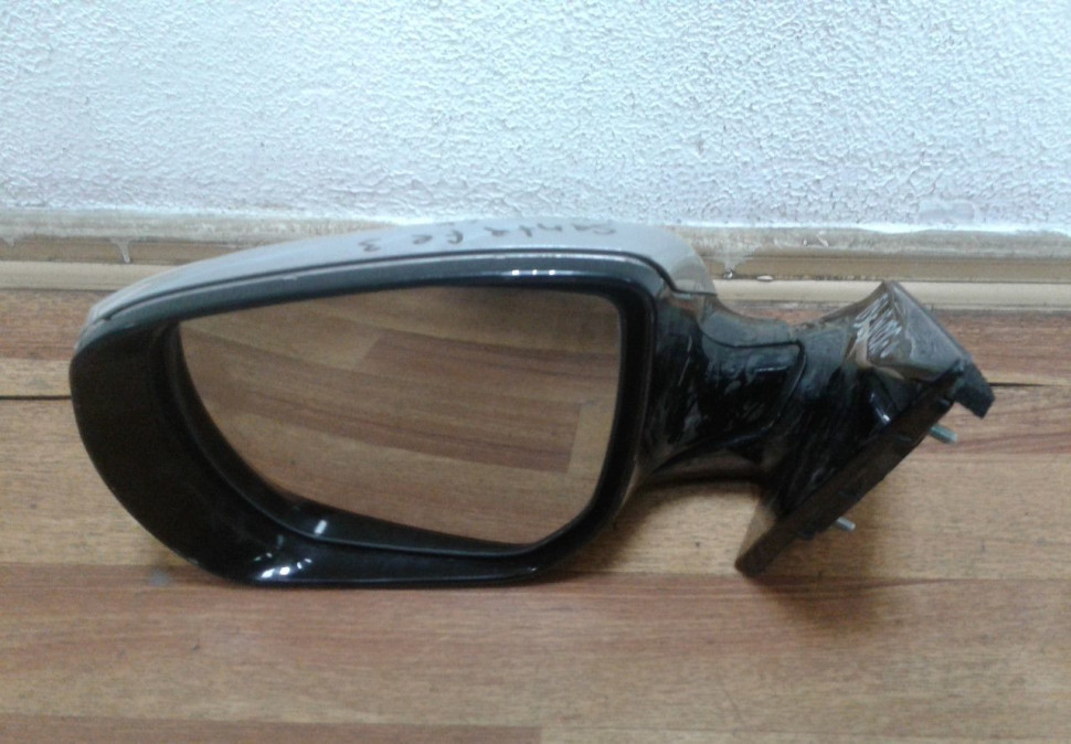 Зеркало левое Hyundai Santa Fe 3 oem 876102w014 (6 конт) (слом. повор. механизм) Зеркало левое Hyundai Santa Fe 3 oem 876102w014 (6 конт) (слом. повор. механизм)