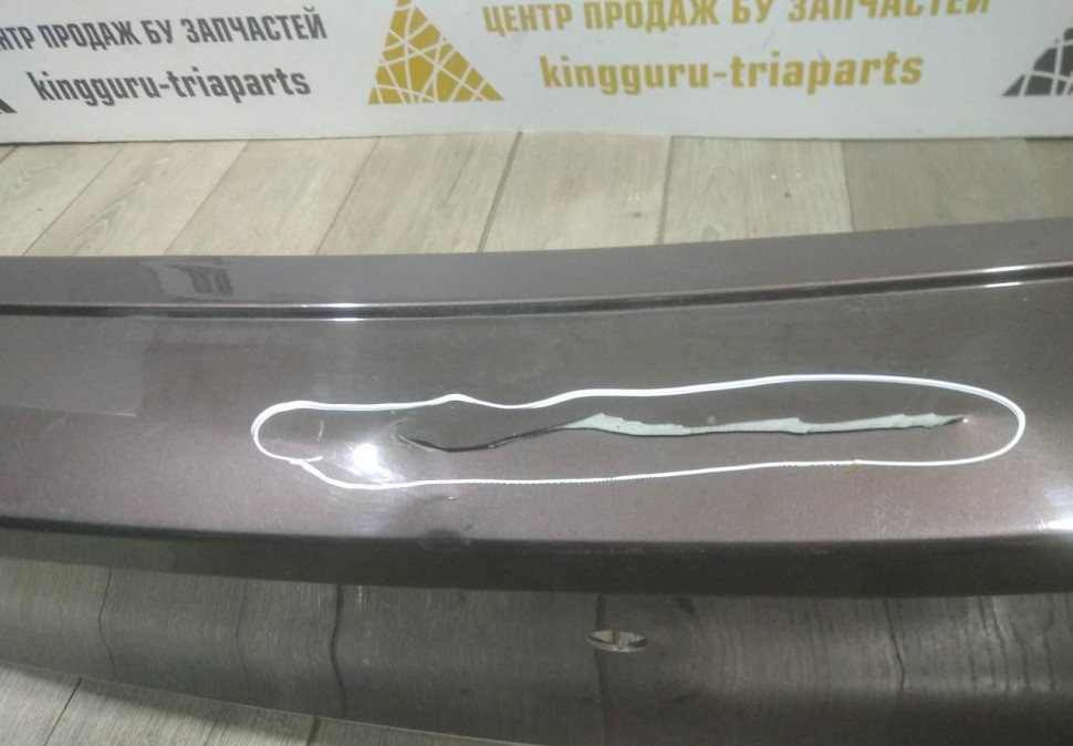 Бампер задний бу Skoda Octavia A7 OEM 5E0807421