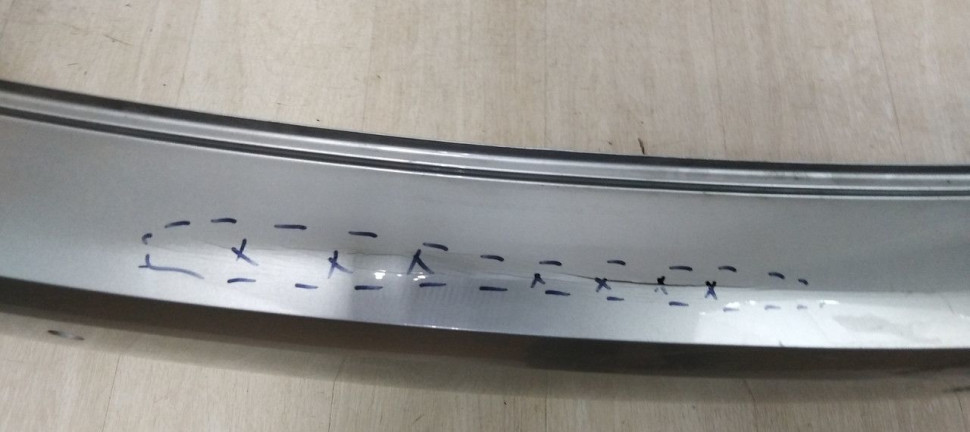 Бампер задний Volkswagen Polo 5 рестайлинг oem 6RU807421D Бампер задний Volkswagen Polo 5 рестайлинг oem 6RU807421D