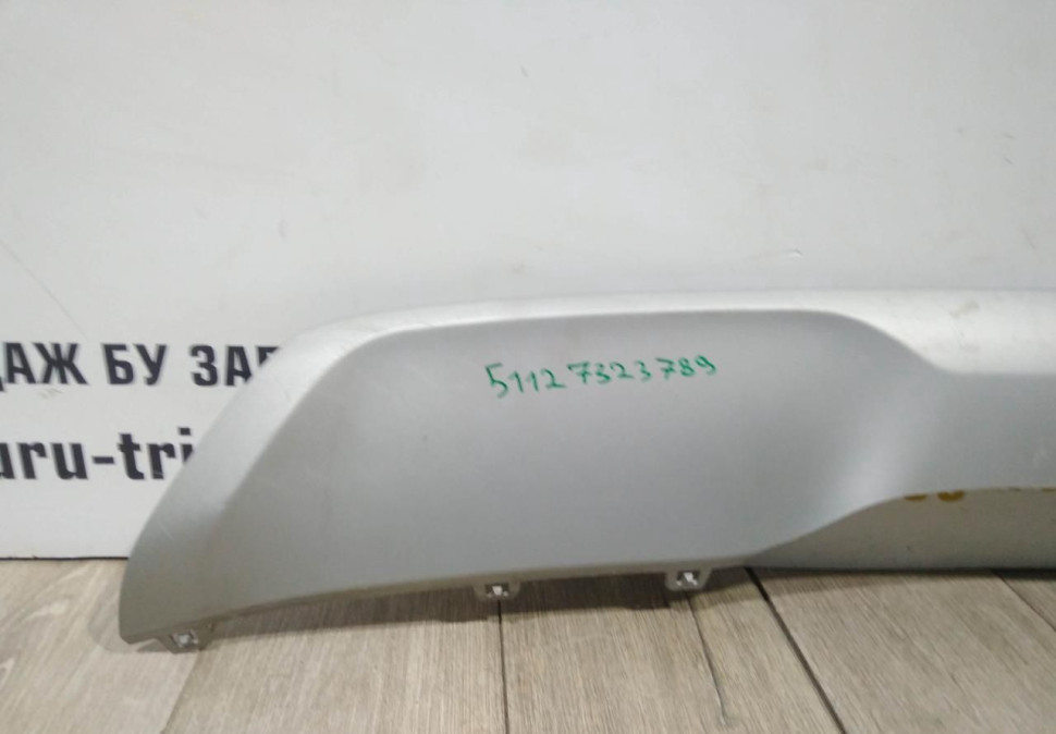 Накладка заднего бампера бу BMW X6 F16 OEM 51127323789