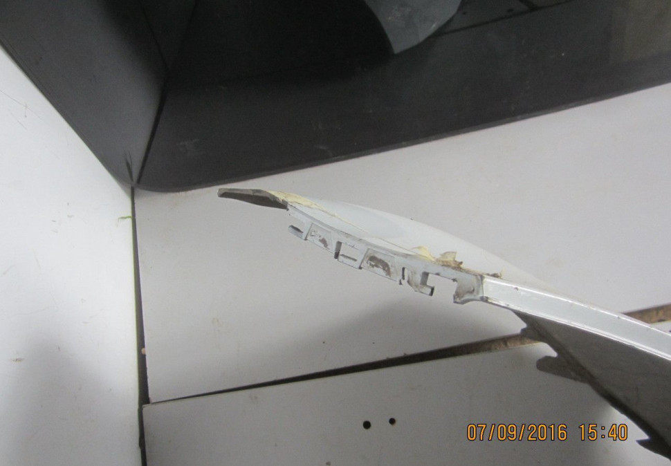 Бампер задний Renault megan 3 2009- (скл-3)