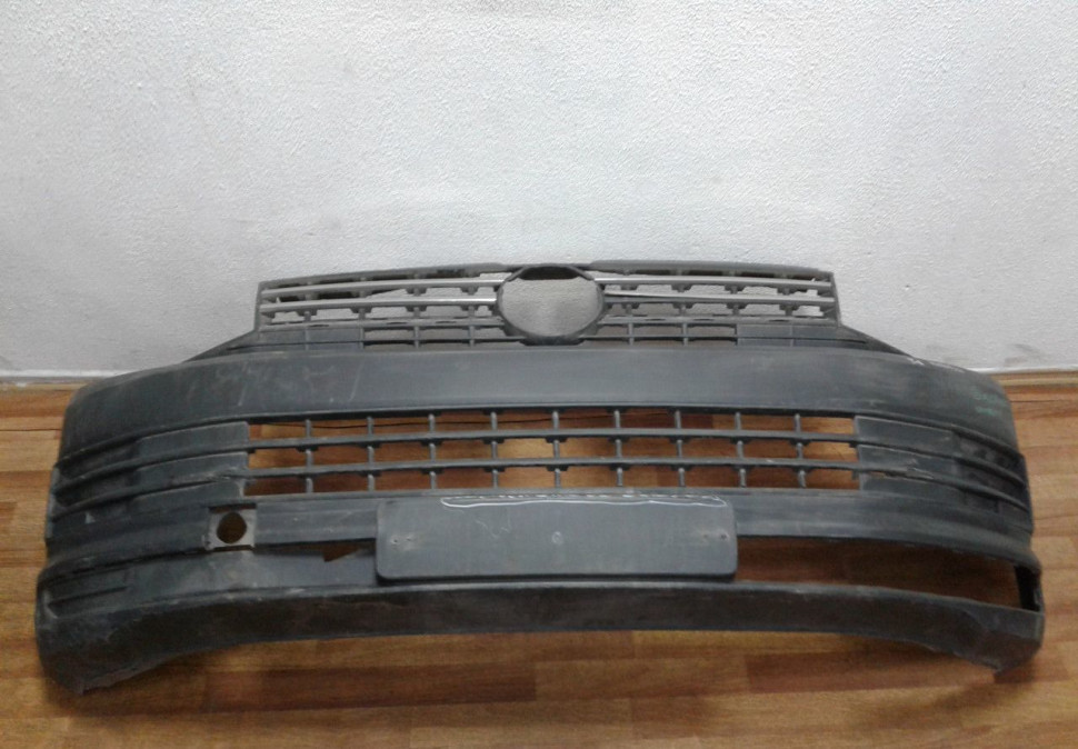Бампер передний Volkswagen Transporter T6 / Caravelle (трещины) oem 7e0807221