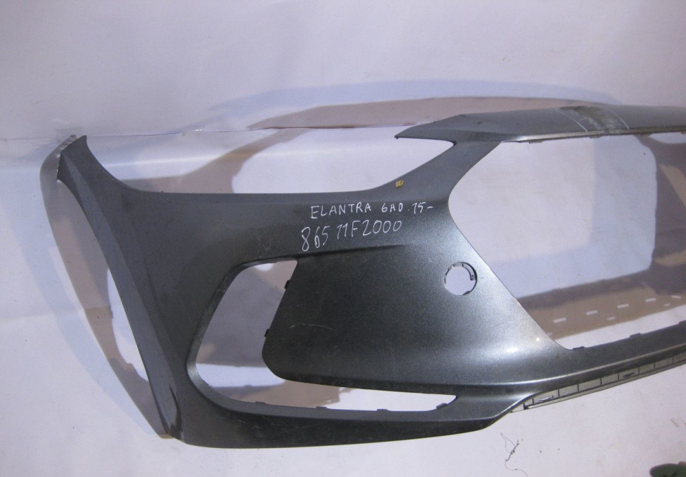 Бампер передний Hyundai Elantra 6 AD oem 86511F2000 (после ремонта) (скл-3)