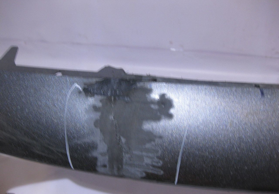 Бампер передний Hyundai Elantra 6 AD oem 86511F2000 (после ремонта) (скл-3)