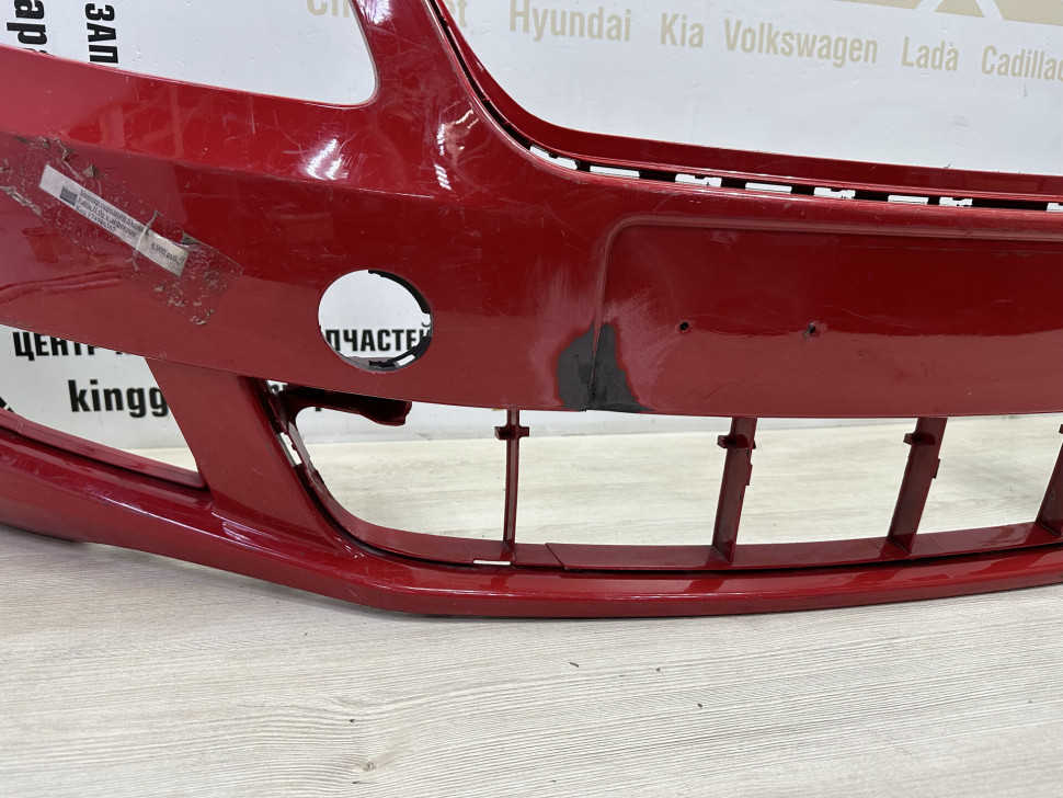 Бампер передний Skoda Fabia 2 рест OEM 5J0807221D