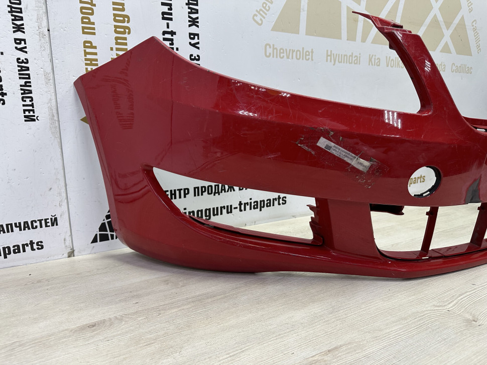 Бампер передний Skoda Fabia 2 рест OEM 5J0807221D