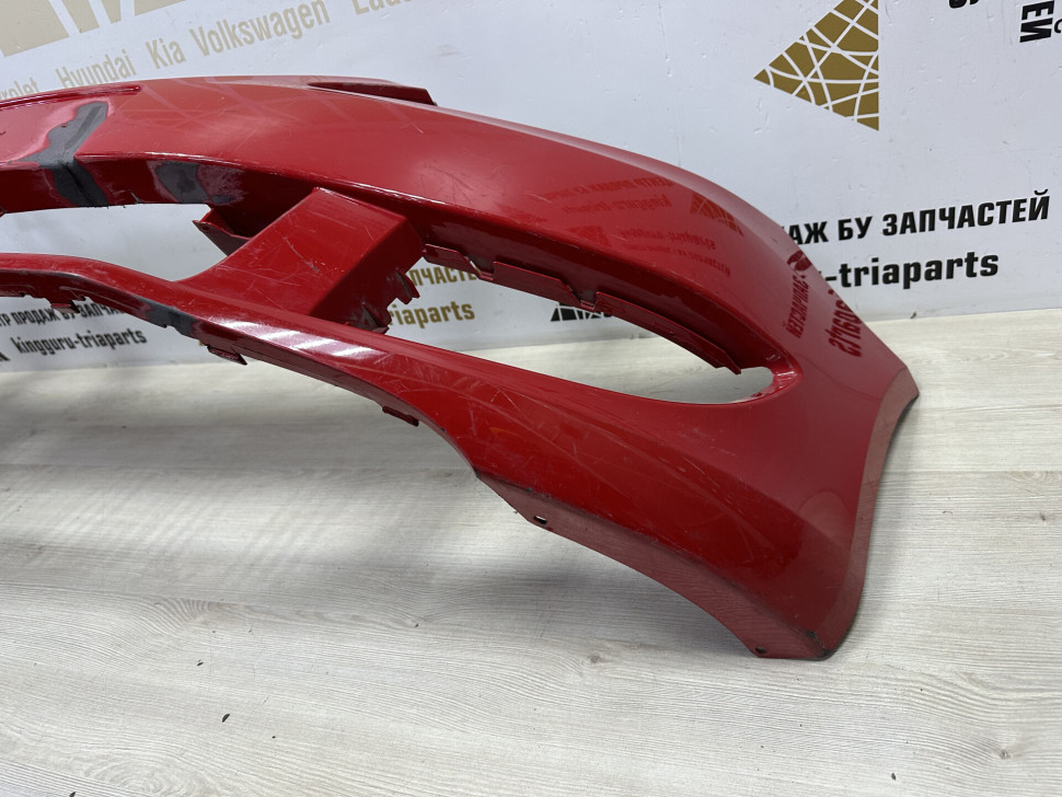 Бампер передний Skoda Fabia 2 рест OEM 5J0807221D