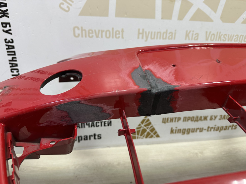 Бампер передний Skoda Fabia 2 рест OEM 5J0807221D