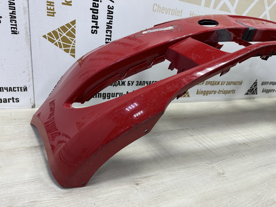 Бампер передний Skoda Fabia 2 рест OEM 5J0807221D