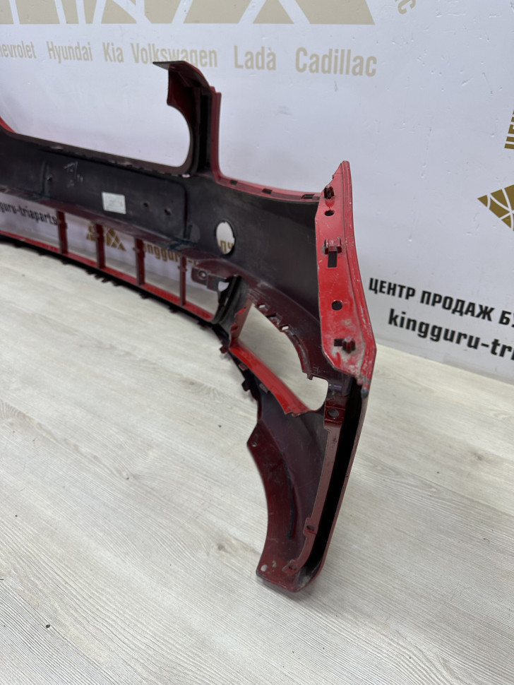 Бампер передний Skoda Fabia 2 рест OEM 5J0807221D