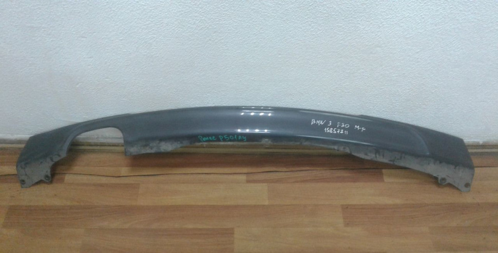 Спойлер заднего бампера бу BMW 3 F30 M-Pack OEM 51128054198