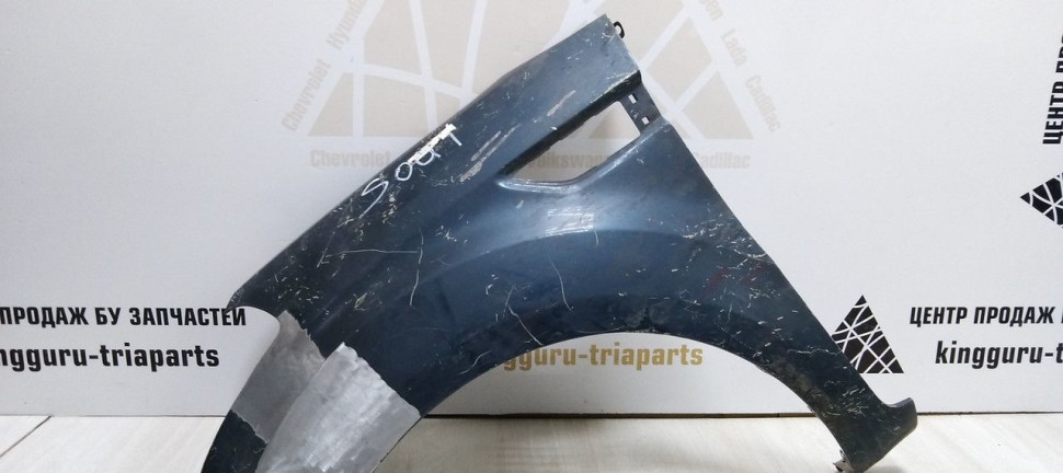 Крыло переднее левое Kia Soul 08-14 Oem 663112K300 Крыло переднее левое Kia Soul 08-14 Oem 663112K300