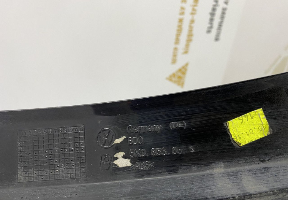 Решетка радиатора Volkswagen Golf 6 2009 R-Line OEM 5k0853653S