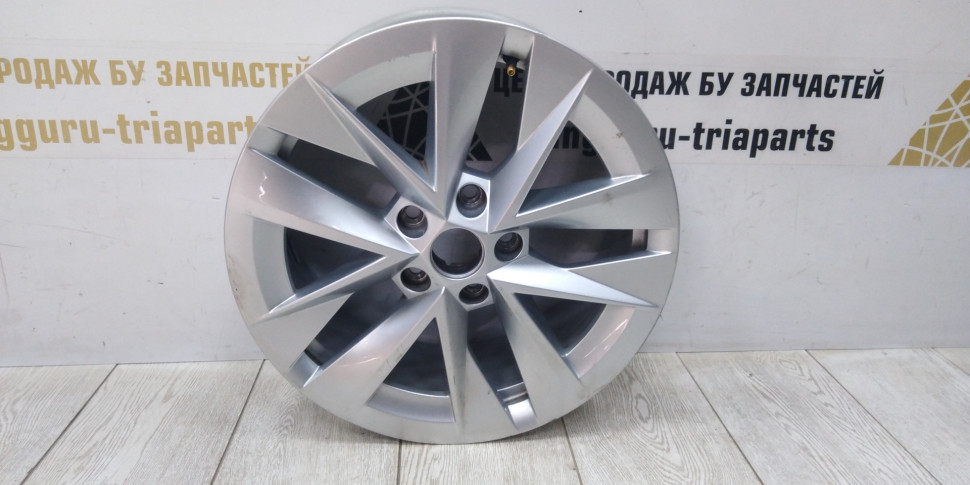 Диск колесный литой R17 бу Skoda Octavia A8 OEM 5E3601025E Диск колесный литой R17 бу Skoda Octavia A8 OEM 5E3601025E