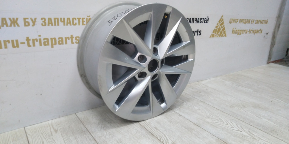 Диск колесный литой R17 бу Skoda Octavia A8 OEM 5E3601025E Диск колесный литой R17 бу Skoda Octavia A8 OEM 5E3601025E