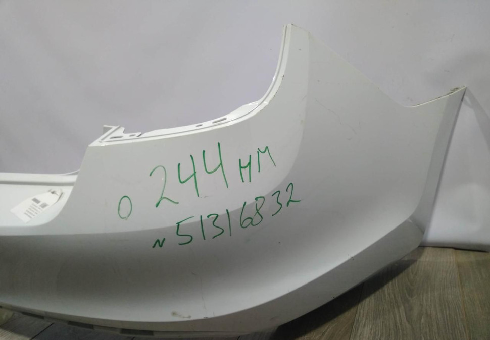 Бампер задний бу Skoda Rapid OEM 60U807421