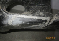 Бампер передний Toyota Camry v55 (после ремонта) Oem 5211906C60 (Скл-3)