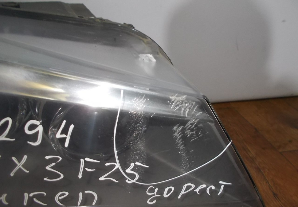 Фара ксенон правая бу BMW X3 F25 OEM 7217294 Фара ксенон правая бу BMW X3 F25 OEM 7217294