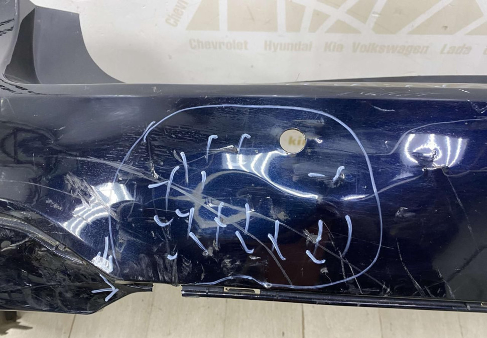 Бампер задний BMW 5 G30 M-Pack OEM 51128064711