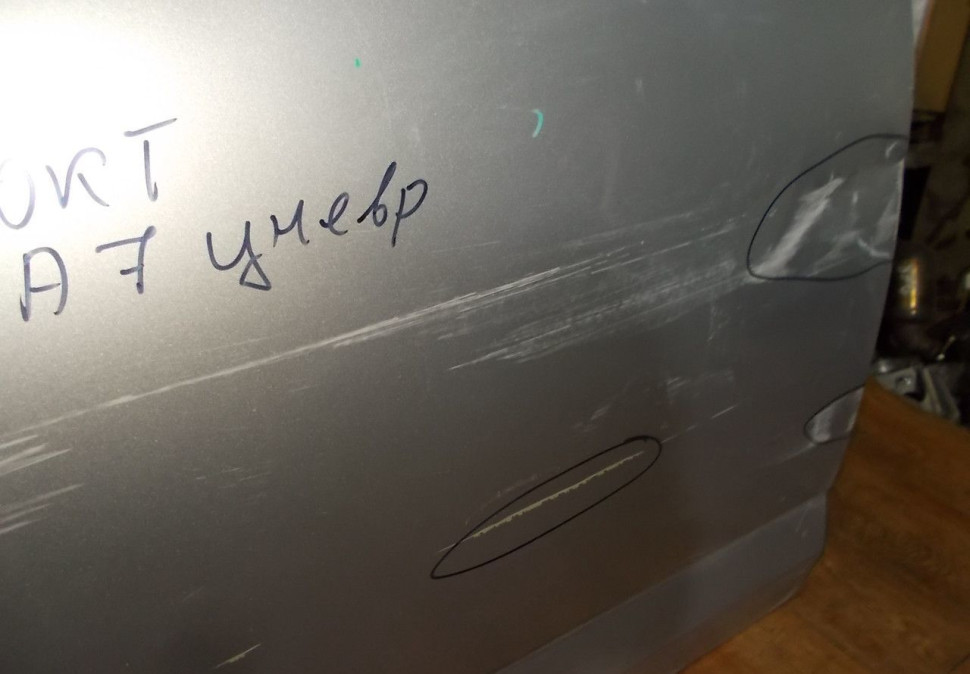 Дверь задняя правая бу Skoda Octavia A7 универсал OEM 5E9833052