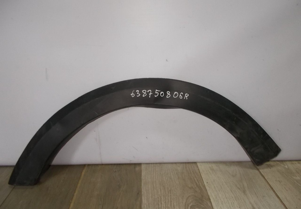Молдинг крыла передний левый бу Renault Sandero Stepway 2 OEM 638750806R