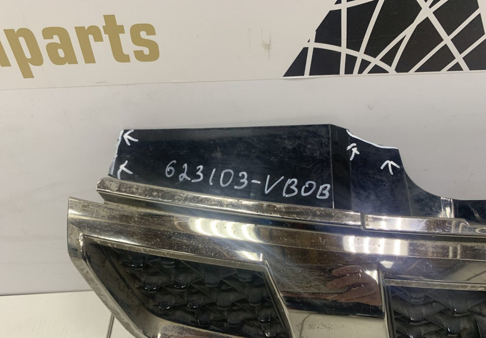 Решетка радиатора Nissan X-Trail T31 рестайлинг OEM 623103UB0B Решетка радиатора Nissan X-Trail T31 рестайлинг OEM 623103UB0B