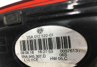 Фонарь левый внутренний LED Volkswagen Tiguan 2 дорест 16-20 oem 5NA945307D