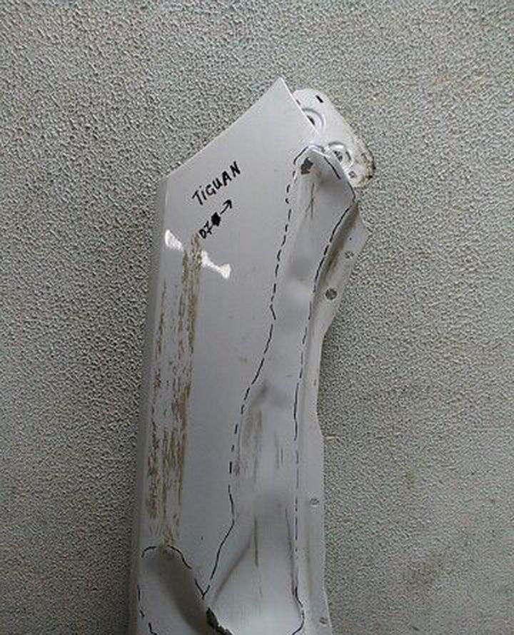 Крыло переднее правое Volkswagen Tiguan вмятины (07>) Крыло переднее правое Volkswagen Tiguan вмятины (07>)