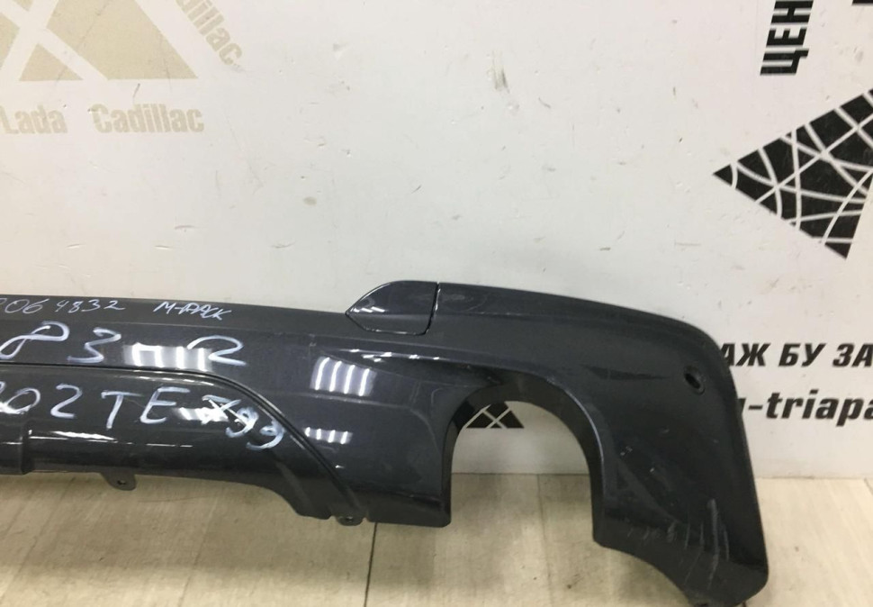 Спойлер заднего бампера BMW X3 G01 M-Pack OEM 51128064832