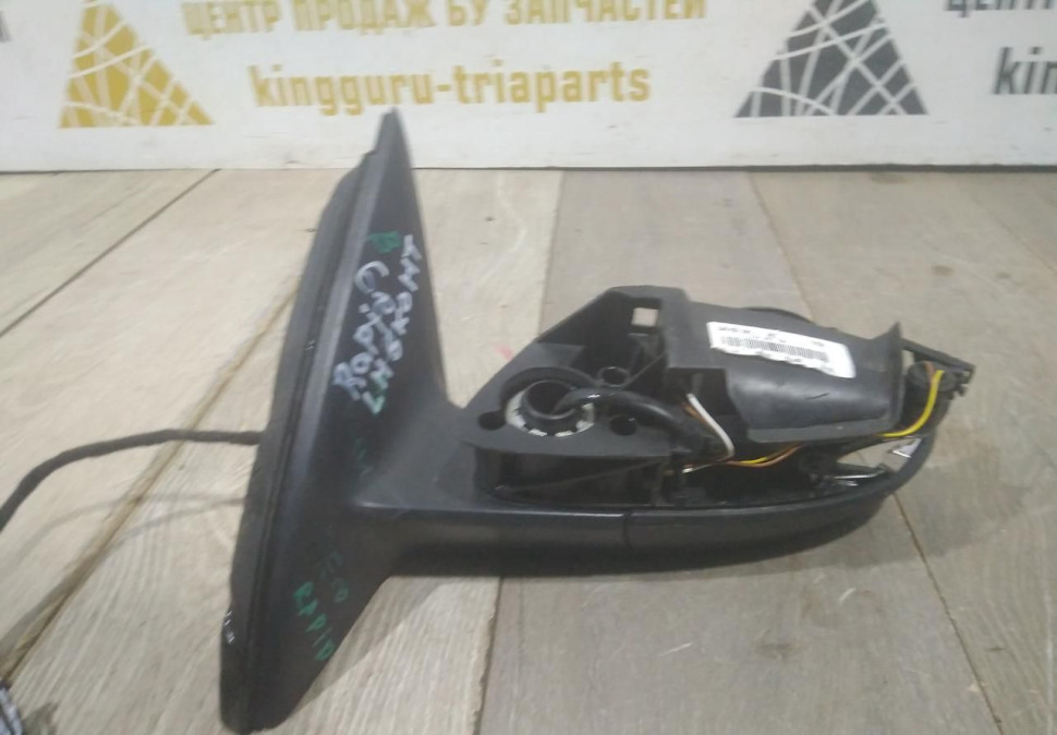 Корпус зеркала левый 6 пин бу Skoda Rapid рестайлинг OEM 5JB857501J Корпус зеркала левый 6 пин бу Skoda Rapid рестайлинг OEM 5JB857501J