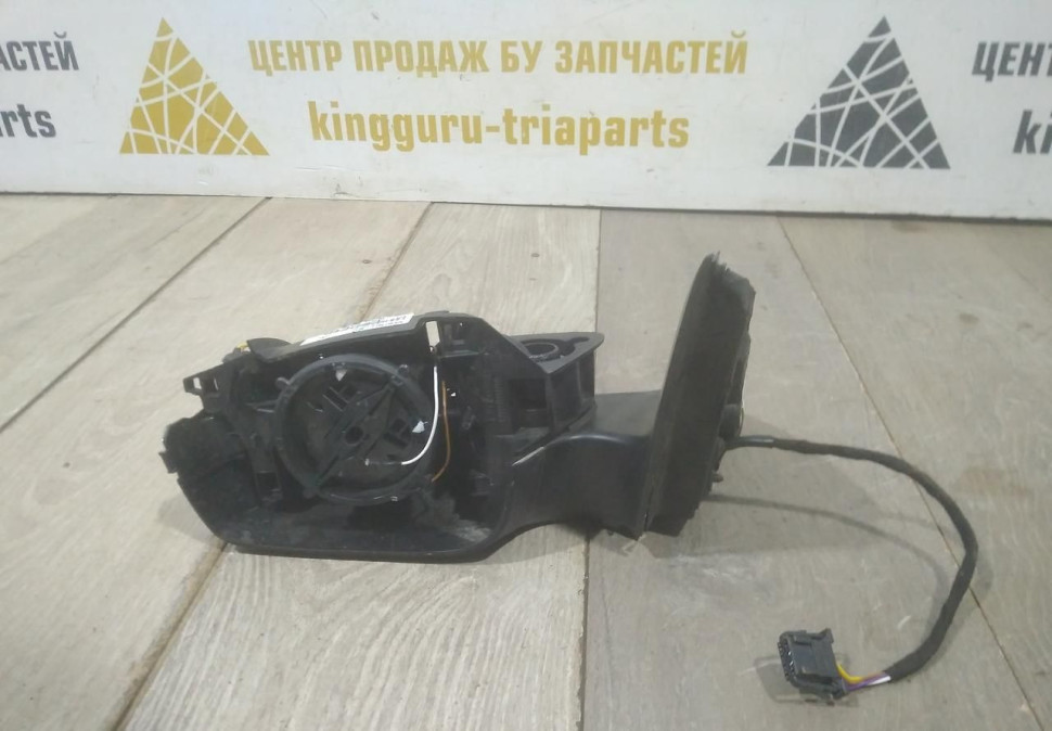 Корпус зеркала левый 6 пин бу Skoda Rapid рестайлинг OEM 5JB857501J
