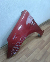 Крыло переднее левое Hyundai Solaris 1 oem 663114L000 (вмятина)