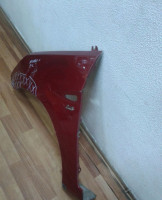 Крыло переднее левое Hyundai Solaris 1 oem 663114L000 (вмятина)