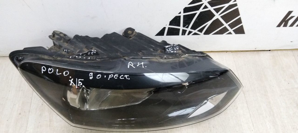 Фара правая Volkswagen Polo (09>) х/б oem 6r1941016e