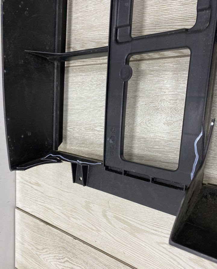 Дефлектор радиатора Hyundai Creta 2016 OEM 29135M0000