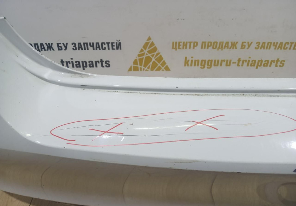 Бампер задний бу Skoda Rapid OEM 60U807421