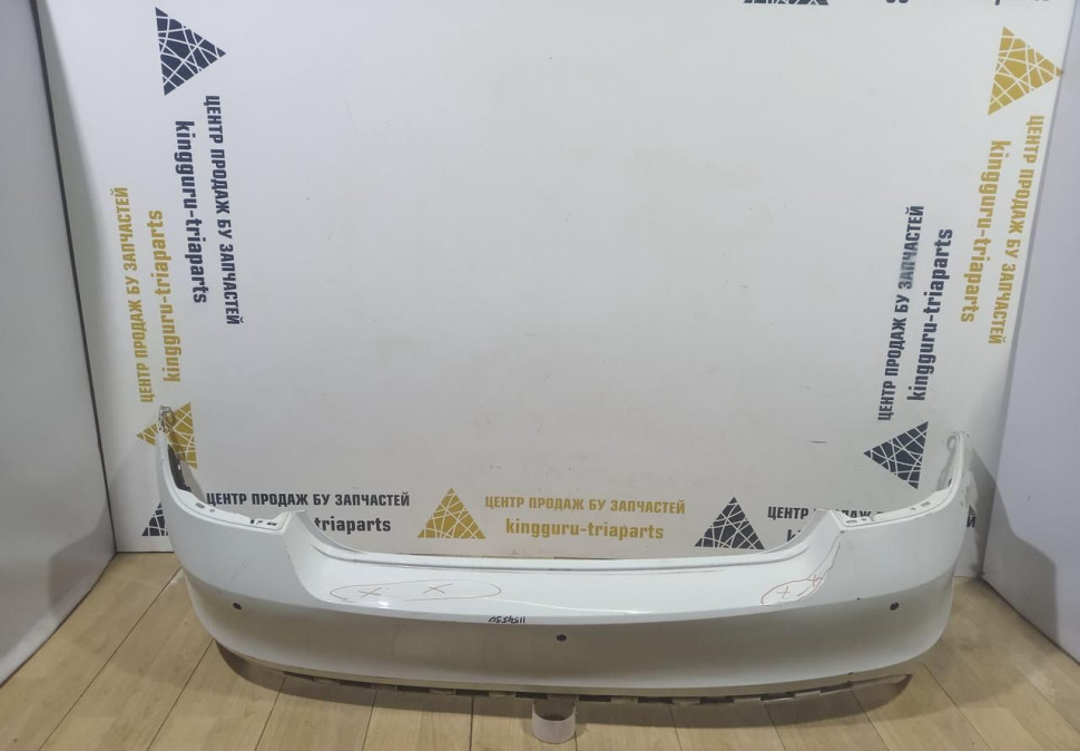 Бампер задний бу Skoda Rapid OEM 60U807421