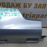 Накладка порога правая задняя Volkswagen Passat B7 11-15 oem 3AA853898