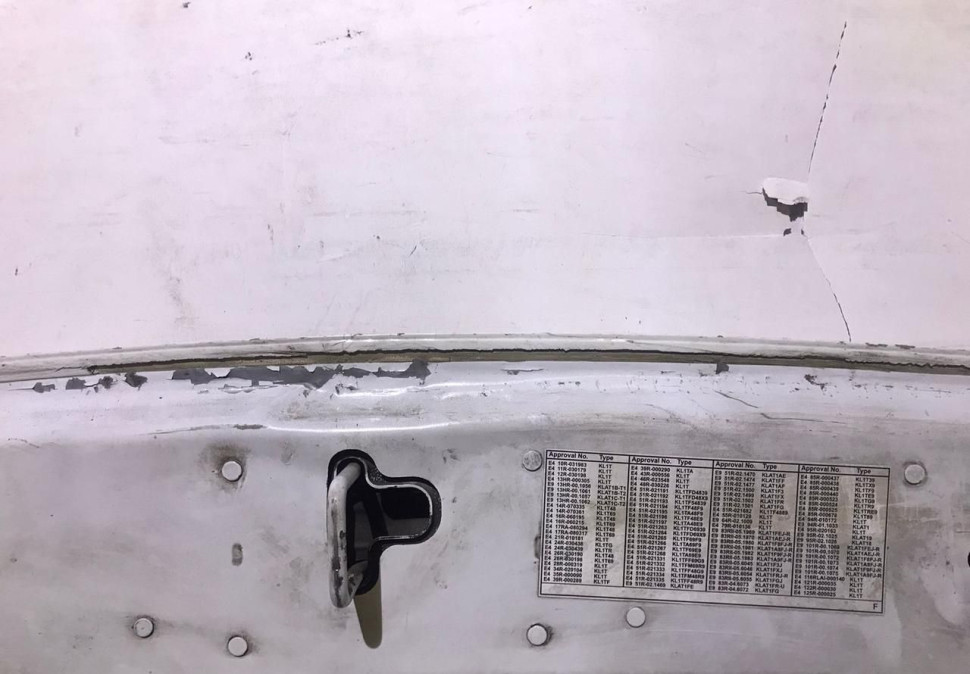 Капот Chevrolet Aveo T300 oem 95215165 (скл-3)