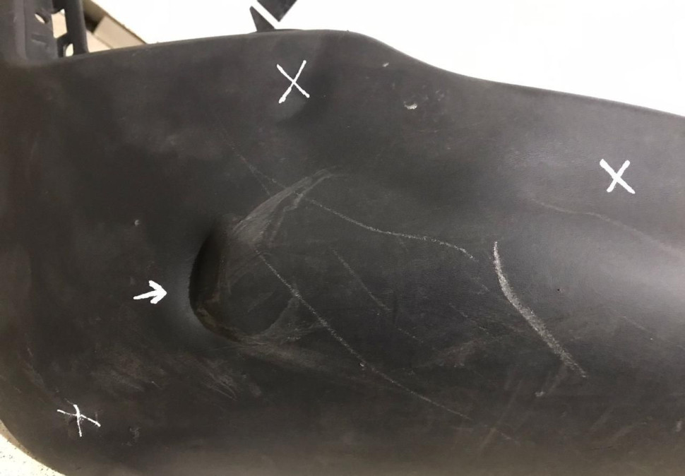 Спойлер переднего бампера Kia Sorento 2 рест 12-20 oem 865122P500 (Скл-3) Спойлер переднего бампера Kia Sorento 2 рест 12-20 oem 865122P500 (Скл-3)