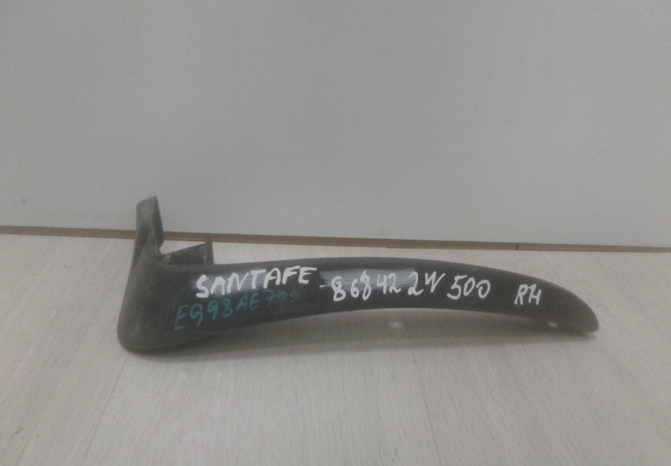 Брызговик задний правый Hyundai Santa Fe 3 oem 868422w500 Брызговик задний правый Hyundai Santa Fe 3 oem 868422w500