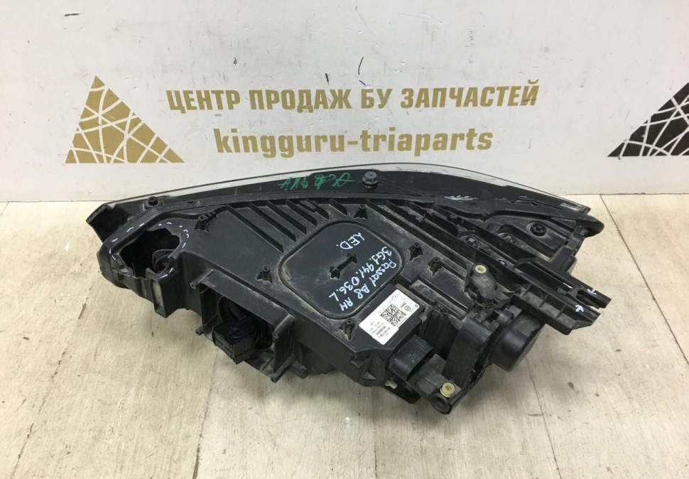 Фара правая Volkswagen Passat B8 2014 oem 3G1941036L Фара правая Volkswagen Passat B8 2014 oem 3G1941036L