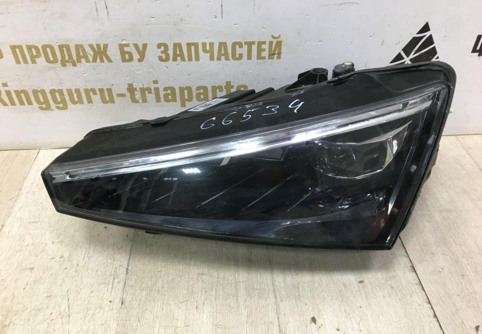 Фара ЛЭД LED левая Skoda Rapid 2 OEM 60U941019A