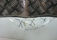 Капот Lada Largus oem 6001546685 (вмятины)