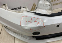 Бампер передний Volkswagen Polo 5 рестайлинг 15-20 oem 6RU807221A