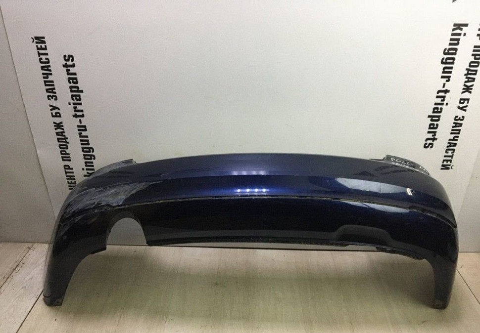 Бампер задний Volkswagen Polo 5 рестайлинг oem 6RU807421D Бампер задний Volkswagen Polo 5 рестайлинг oem 6RU807421D