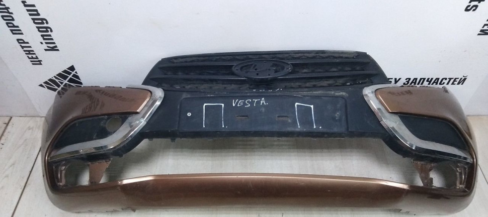 Бампер передний Lada Vesta oem 8450006666 (скл-3)