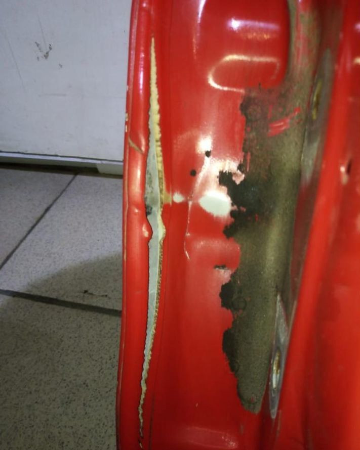 Дверь задняя правая Kia Picanto oem 7700407000 (скл-3)