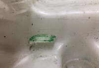 Бачок омывателя Volkswagen Tiguan 2 oem 5NA955449B (слом.все креп.)